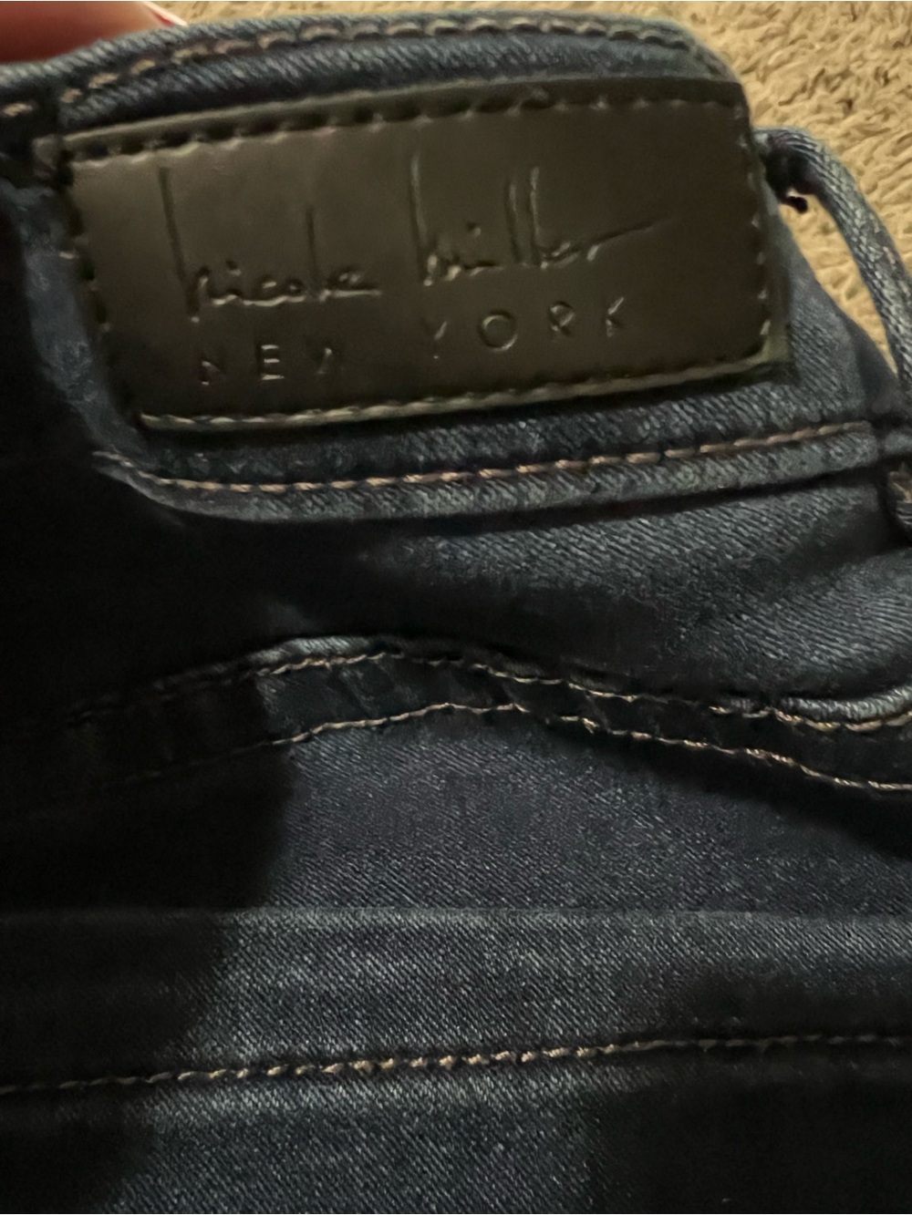 Two Women’s Skinny Jeans - Dark Blue & Medium Blue - Picture 13 of 13